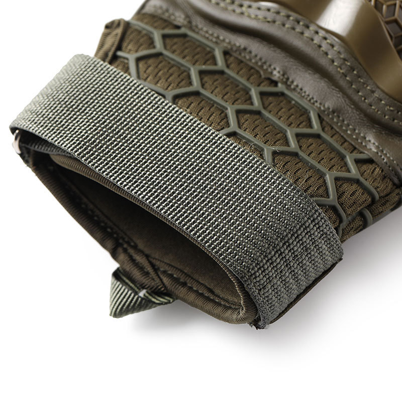 Guantes tácticos primavera, verano, otoño, hombres y mujeres al aire libre amortiguamiento anti-desgaste, protección anti-capullo guantes de montar con dedos completos