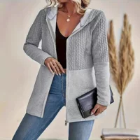 Демисезонная куртка, европейский стиль, oversized plus size, повседневная одежда