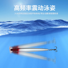 Full-water layer long-range submersible hard bait Minolulu fake bait dead fly system fake bait freshwater sea fishing tip batch