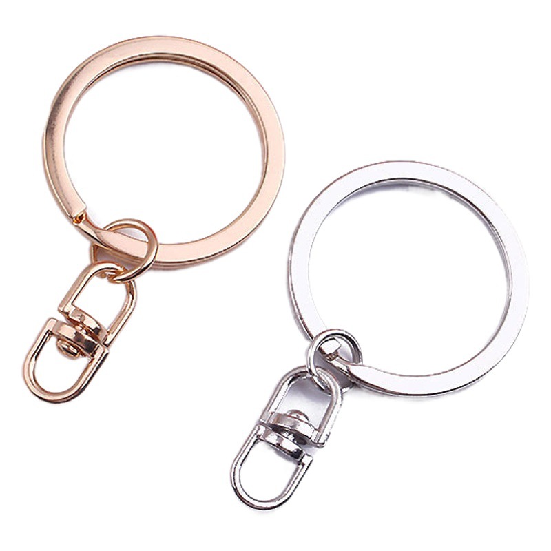 Manufacturers supply C buckle +8 word hanging chain hanging chain zinc alloy metal key chain hanging chain jewelry accessories
