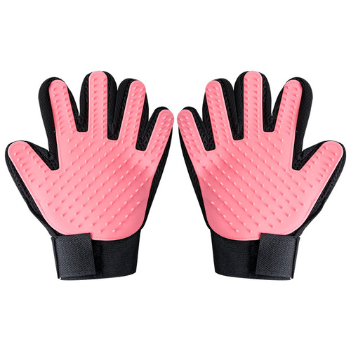 Pet Massage Bath Gloves Beauty Cleaning Supplies Pet Five Finger Hair Removal Cat Gloves Pet Gloves Wholesale