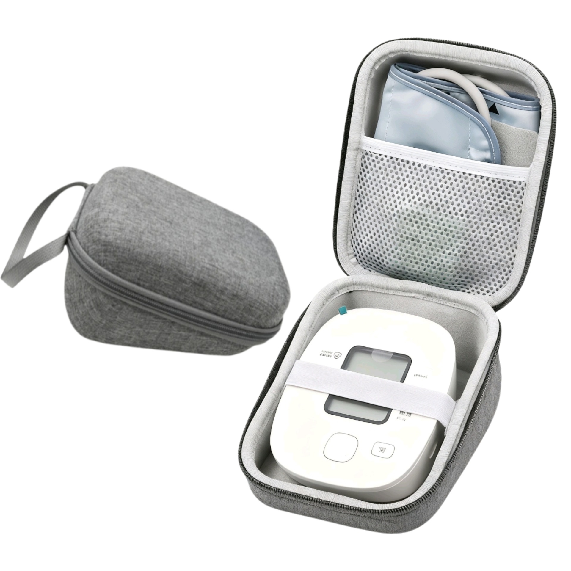 temu热销款血压计专用eva收纳包防水防震便携血压仪收纳盒