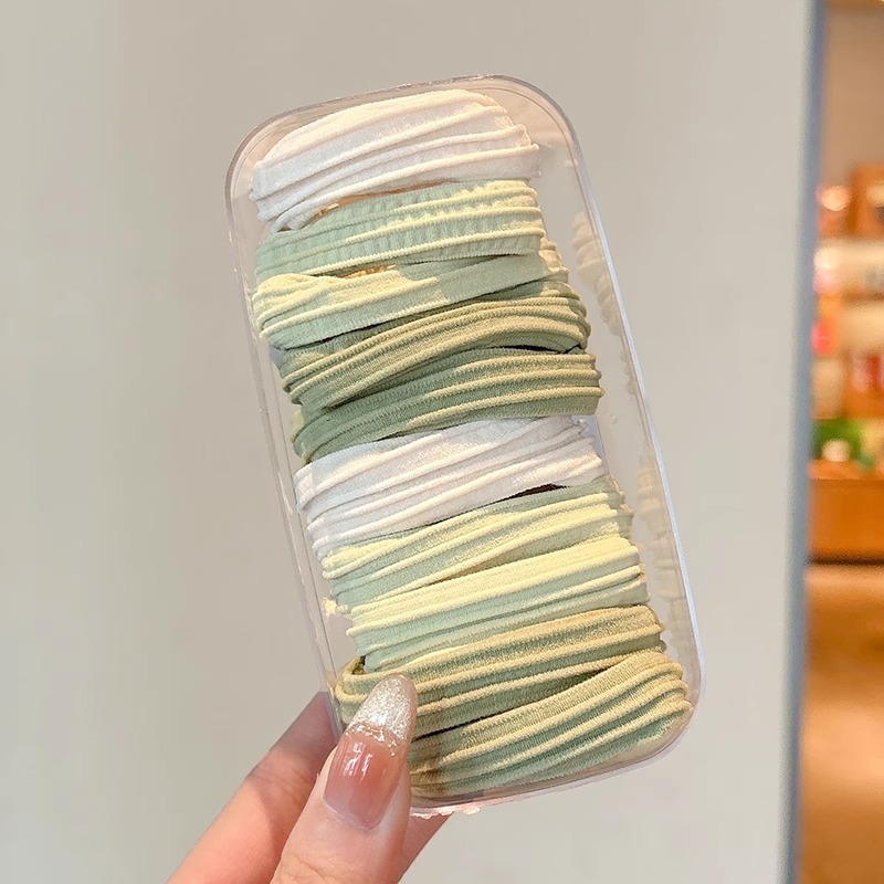 Cuerda para el cabello con ataduras de alta calidad Cuerda para el cabello de niña linda para la niña Cuerda para el cabello de alta elasticidad y durabilidad