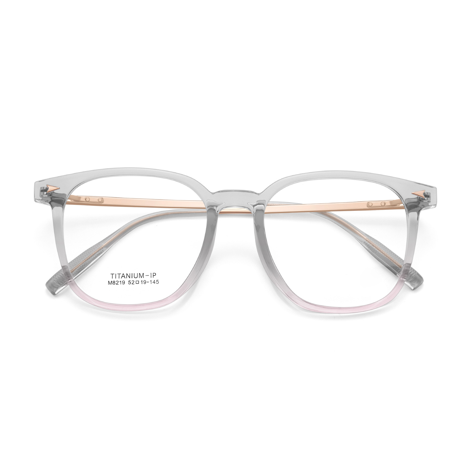 alto valor de visualización TR red marco de gafas rojas, visualización de visualización blanca, antideslizante, soporte nasal integral con gafas Danyang al por mayor