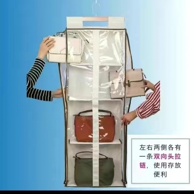 Muñeca bolsa de muñeca muñeca bolsa de peluche puerta de bolsa de muñeca pared trasera a prueba de humedad a prueba de polvo bolsa de almacenamiento de almacenamiento completamente cerrada