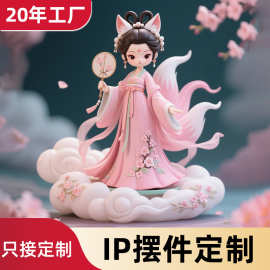 来图定制树脂摆件公司ip形象定制劳动节礼品摆件树脂公仔人物定制