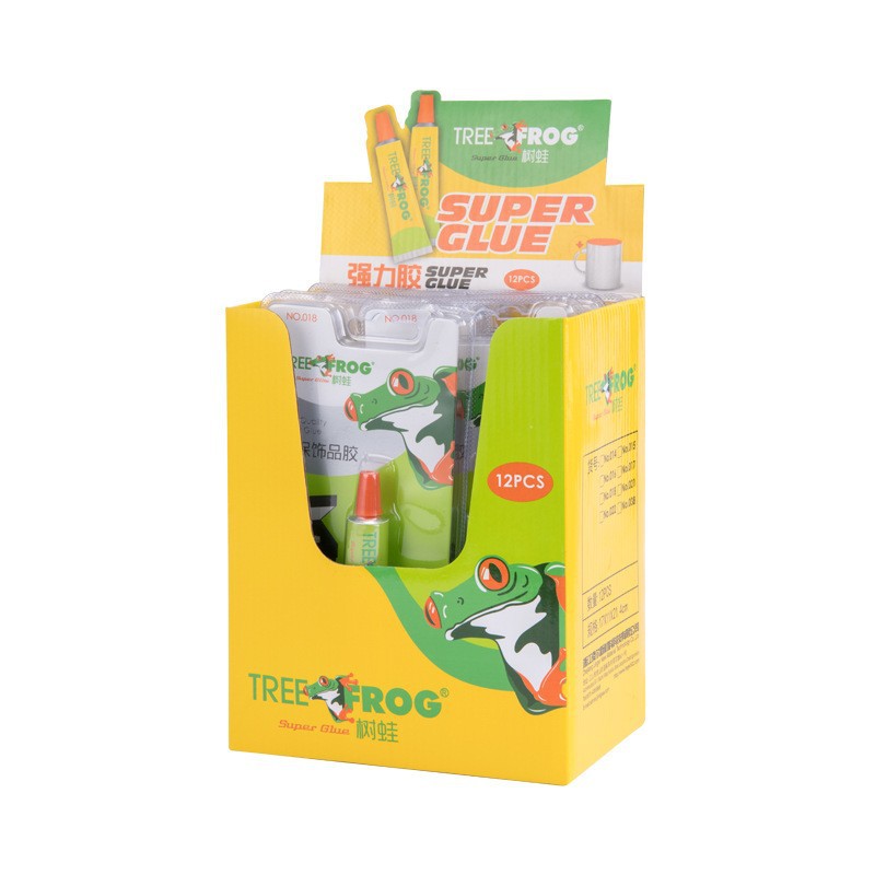 树蛙牌018粘钻胶不拉丝不腐蚀透明针头补钻胶DIY20ml饰品胶