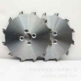 定制PCD铣刀CNC铸铝切割锯片125*3.5/2.8*18*12T汽车零部件金刚石