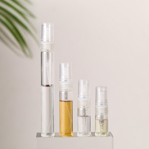 5ml mini glass test tube perfume bottle/perfume sample bottle/test tube spray bottle
