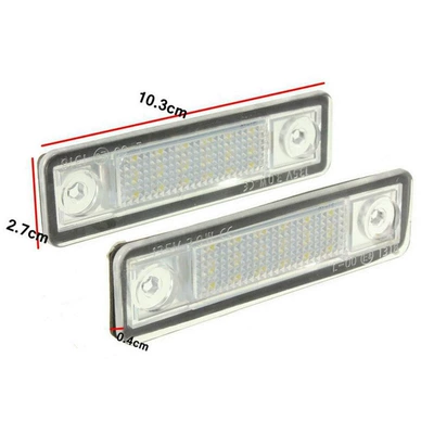 1 set of 3528SMD 18LED License plate lamp