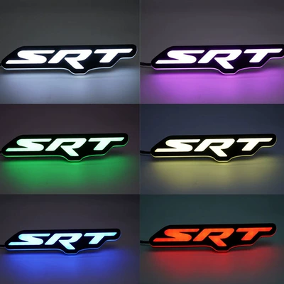 Car logo Srt Car Luminous Emblem