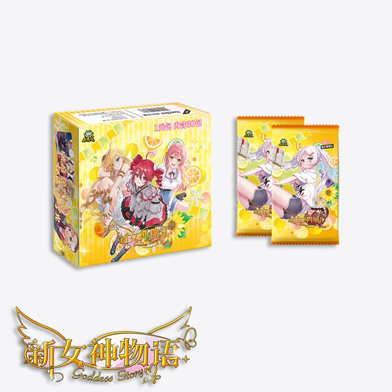 Новая коллекция карточек «История богинь»: классическая аниме-игра, коллекция двухмерных персонажей, трендовая коллекционная карточная игра в слепой коробке