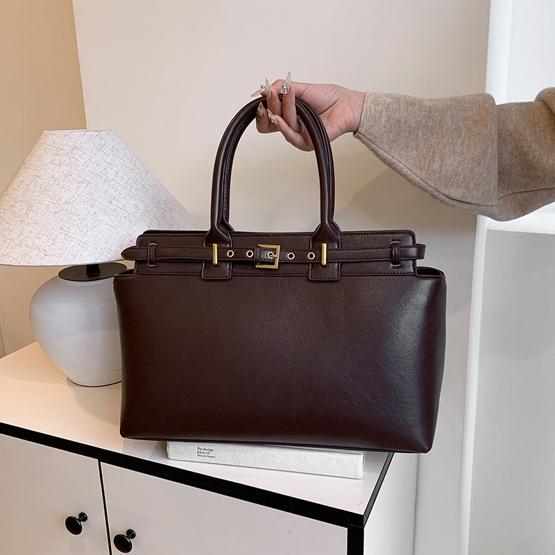 Bolsa de mano de comercio exterior transfronterizo para mujeres nueva moda europea y americana de alta calidad sensación de gran capacidad exquisita bolsa de hombro de viaje