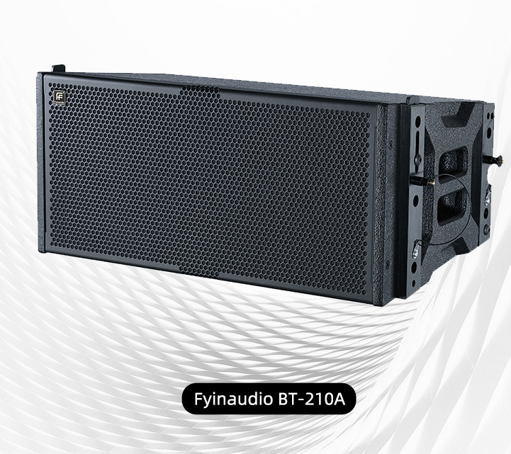 Altavoces profesionales de arreglo lineal duales de 10 pulgadas, conjunto especial de altavoces para actuaciones en grandes escenarios al aire libre, salas de conferencias, bares KTV.