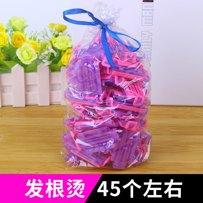도매 45개입 헤어 루프 스타일링 클립, 옥수수털 스타일링 클립, 헤어 루프 펌, 헤어 루프 스타일러, 헤어 루프 클립, 콜드 퍼밍 바