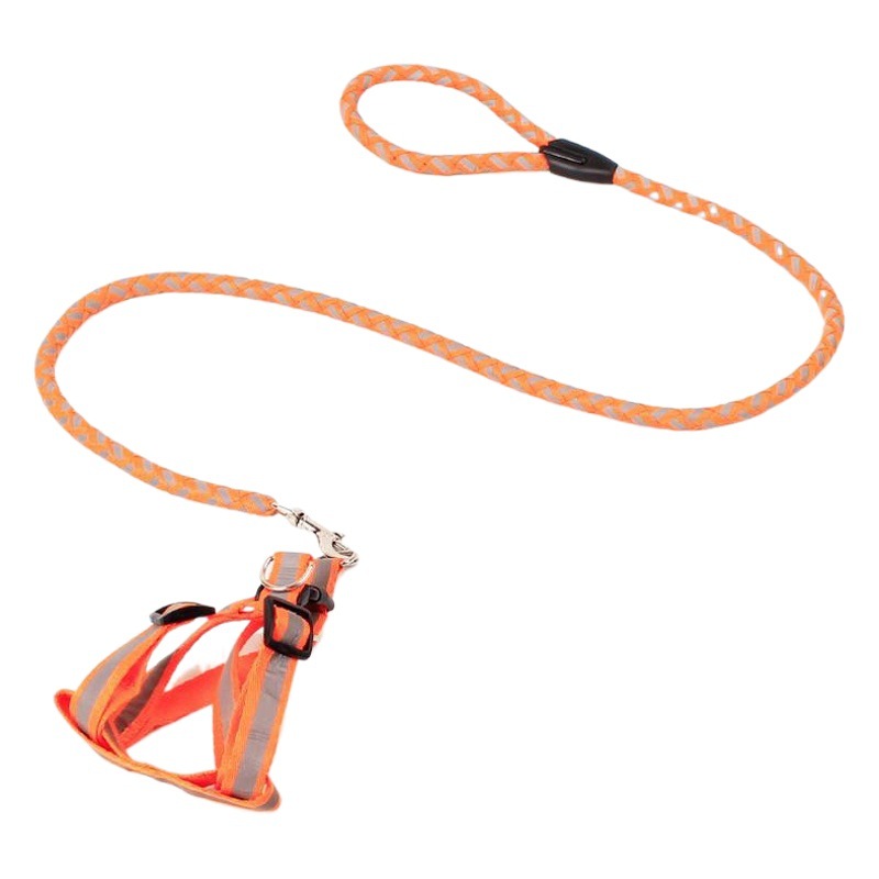 Cuerda de tracción tejida reflectante para mascotas de Amazon