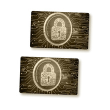 防復制屏蔽卡cob屏蔽卡 Rfid Blocking Card 屏蔽銀行卡防復制卡