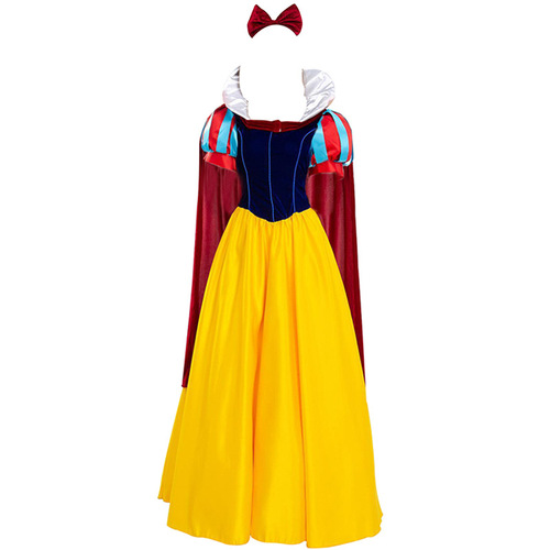 Foreign trade adult women's dress Halloween cosplay Snow White costume stage performance suit women's clothing