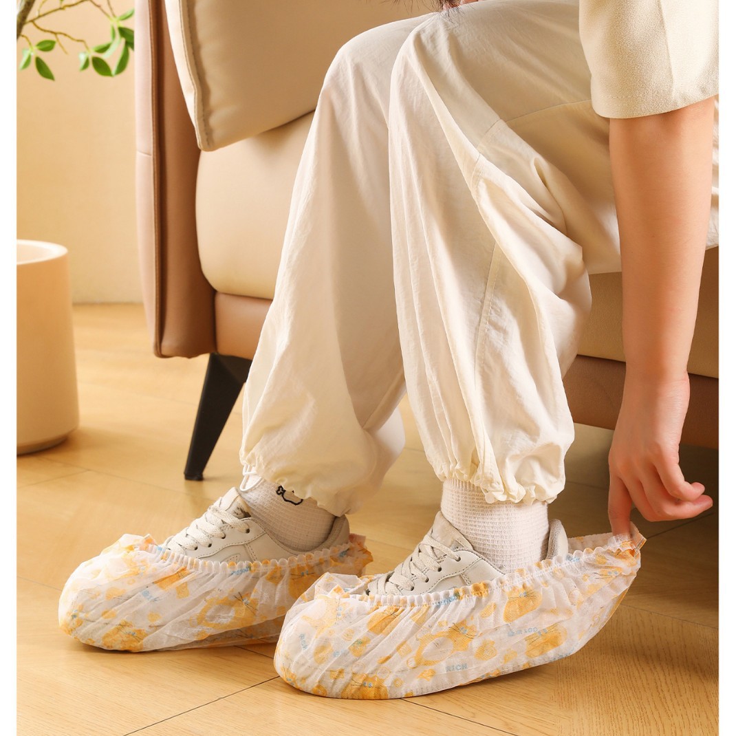 Cubre Zapatos Desechables para Adultos de Tela No Tejida, Antipolvo, Antiincrustante, Antideslizante, para Uso Doméstico image 3