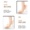 Wear-resistant heel sticker, half insoles high heels, lanyard holder