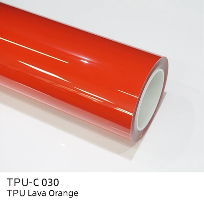 Color Changing Film Tpu Super, Auto Color Change Film - tpu-lava-orange-152m15m