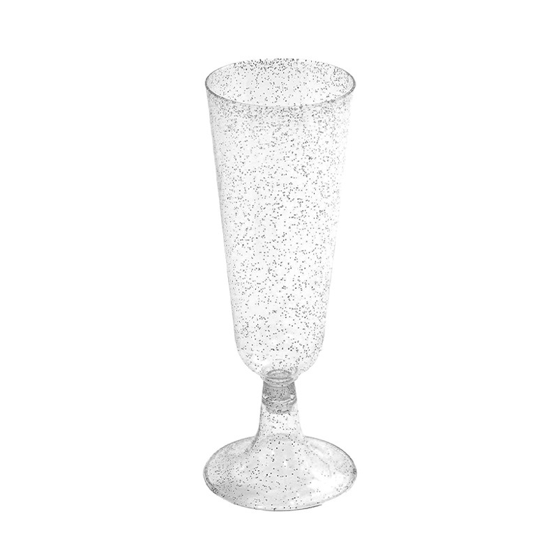 119-150ML 투명 컵 은가루