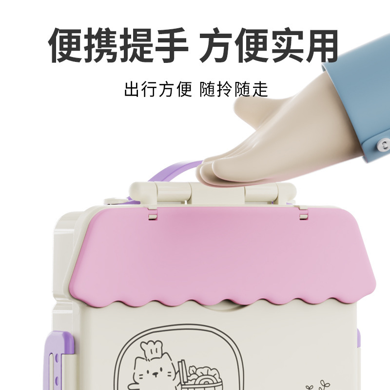 アマゾン越境子供用弁当箱 電子レンジ対応仕切り弁当箱 密閉食品保存容器 弁当箱卸売|undefined