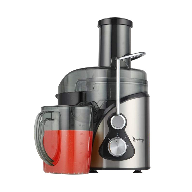 Exprimidor de gran calibre, nuevo, de acero inoxidable, multifuncional, para el hogar, separación de pulpa y jugo, exprimidor de gran calibre para frutas y leche de soja