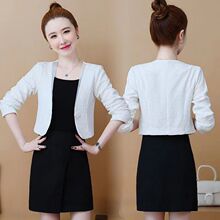 春秋披肩短外套小香风蕾丝开衫百搭旗袍外搭修身小西装女短款