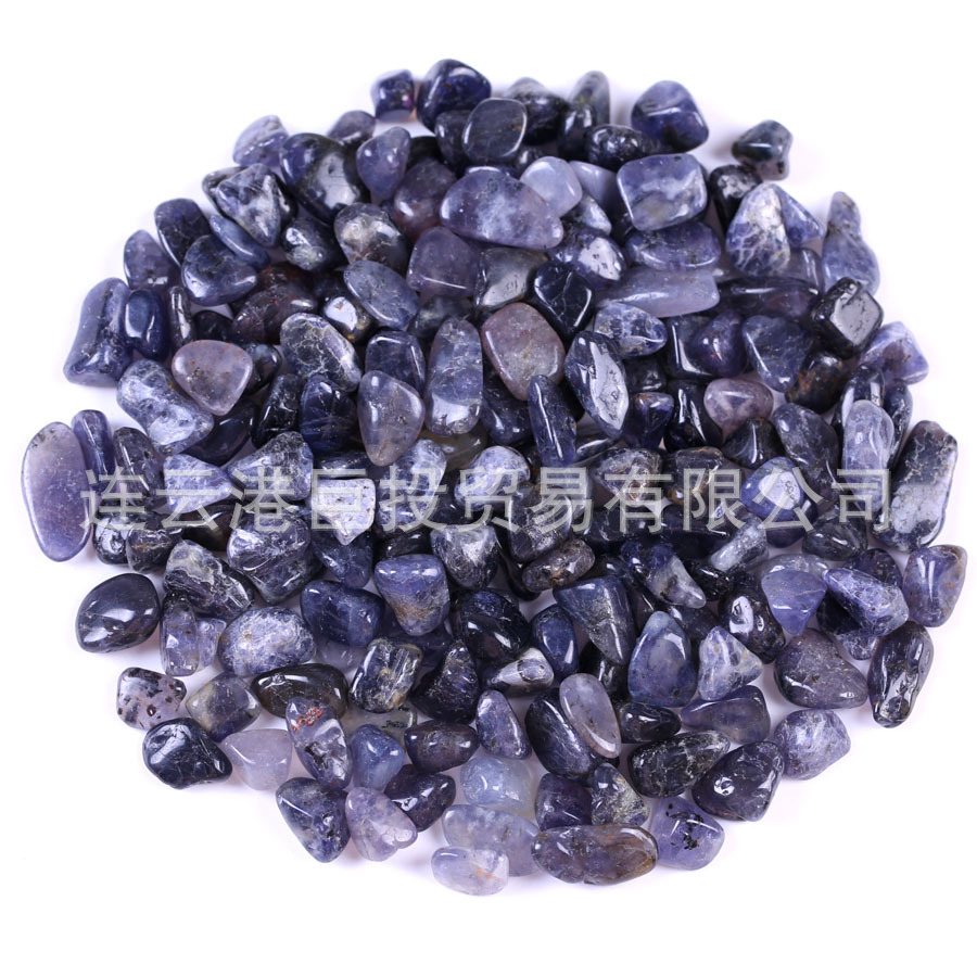 100 tipos de piedra triturada de 7 - 9mm cristal natural jade ágata espécimen de piedra preciosa marco de fotos transfronterizo mano suministro Amazon