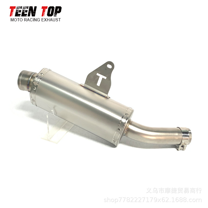 Suitable for Honda Xl750 Exhaust Pipe Modification, Xl750 Integrated Stainless Steel Mid-Tail Pipe, Non-Destructive Direct Installation, 23+ Years