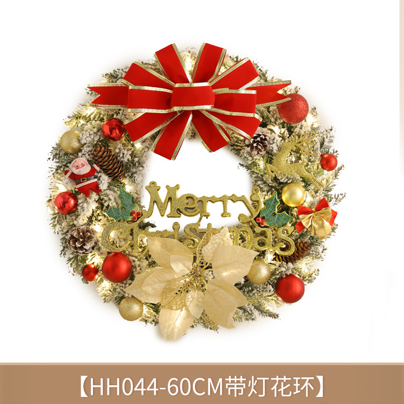 Amazon para fábrica directa Navidad decoración Garland interior puerta colgante Garland ventana decoración apoyos