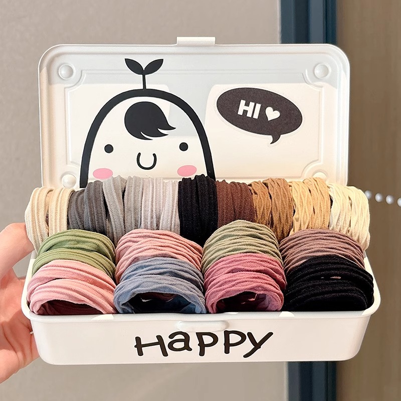 Anillo de cabello de alta elasticidad para mujeres 2025 nuevo cabello de alta calidad cuerdas de cabello de correa de cabello duradero cuero cabelludo cubierta de cabello