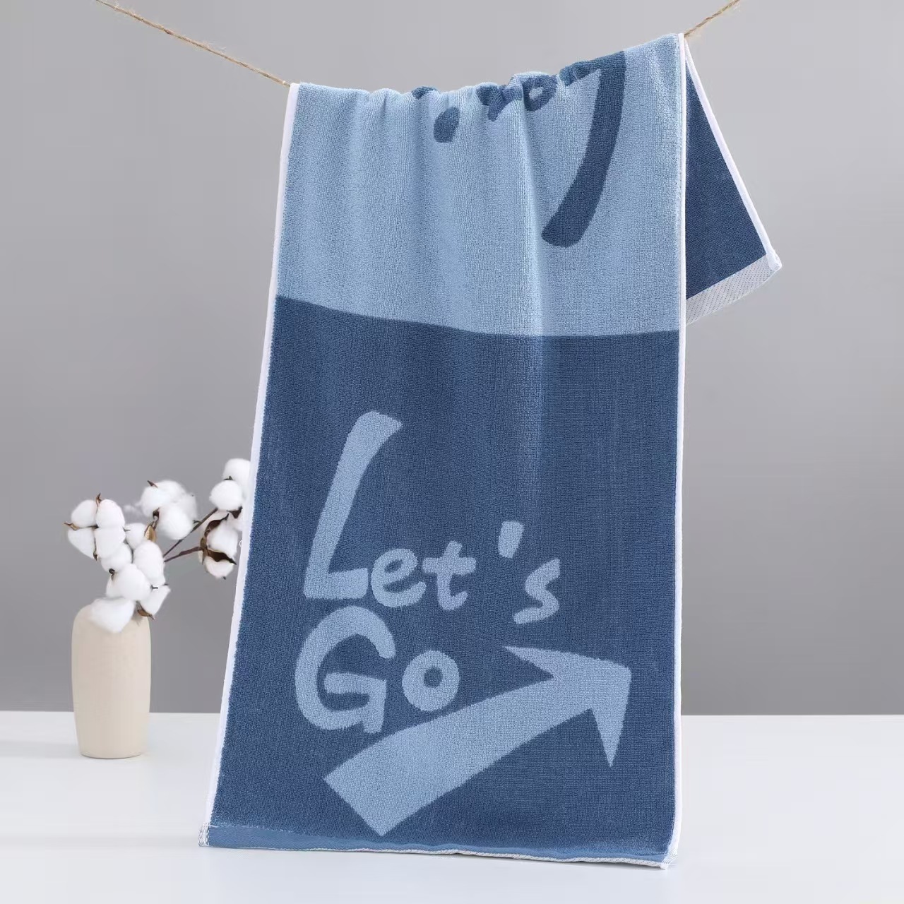 Pure Cotton Adult Household Face Towel, High-end, Fully Absorbent, Thickened Washcloth, Individually Packaged,_voghion.com