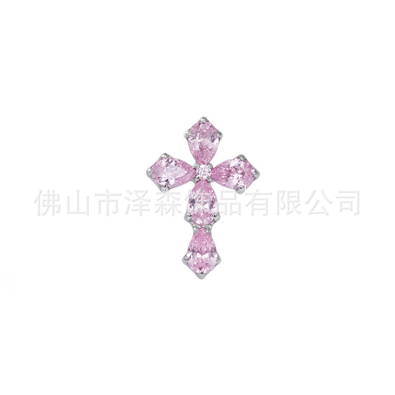 Pointed titanium steel lip stud product view