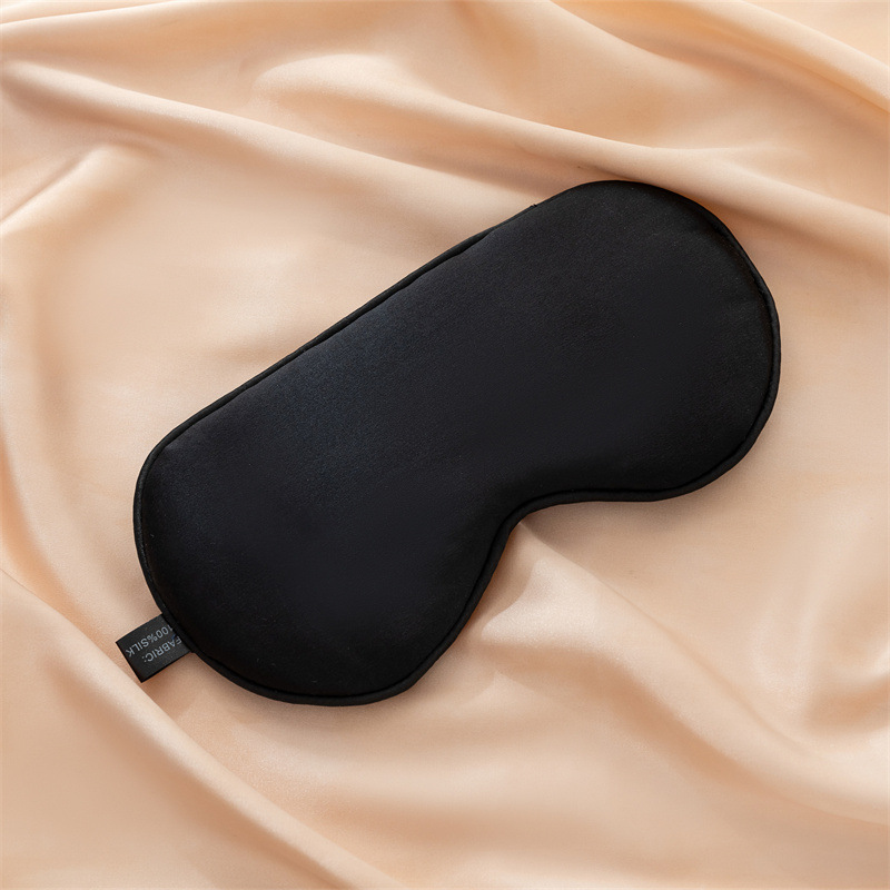 16 Mmi máscara de ojos de seda sombreada sin presionar los ojos, protector de ojos con hebilla de ajuste de seda de morera de doble cara, máscara de ojos para dormir de viaje