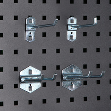 金属方孔挂板汽修工具扳手铁挂钩五金工具挂板展示架挂墙板工具车