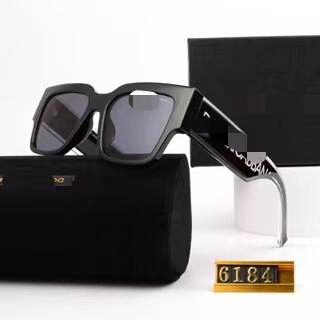 New Dg Sunglasses with Square Frames, Letter Logo on the Temples, Personalized High-End Sunglasses, Fashionable High-Definition European and American Cross-Border Wholesale