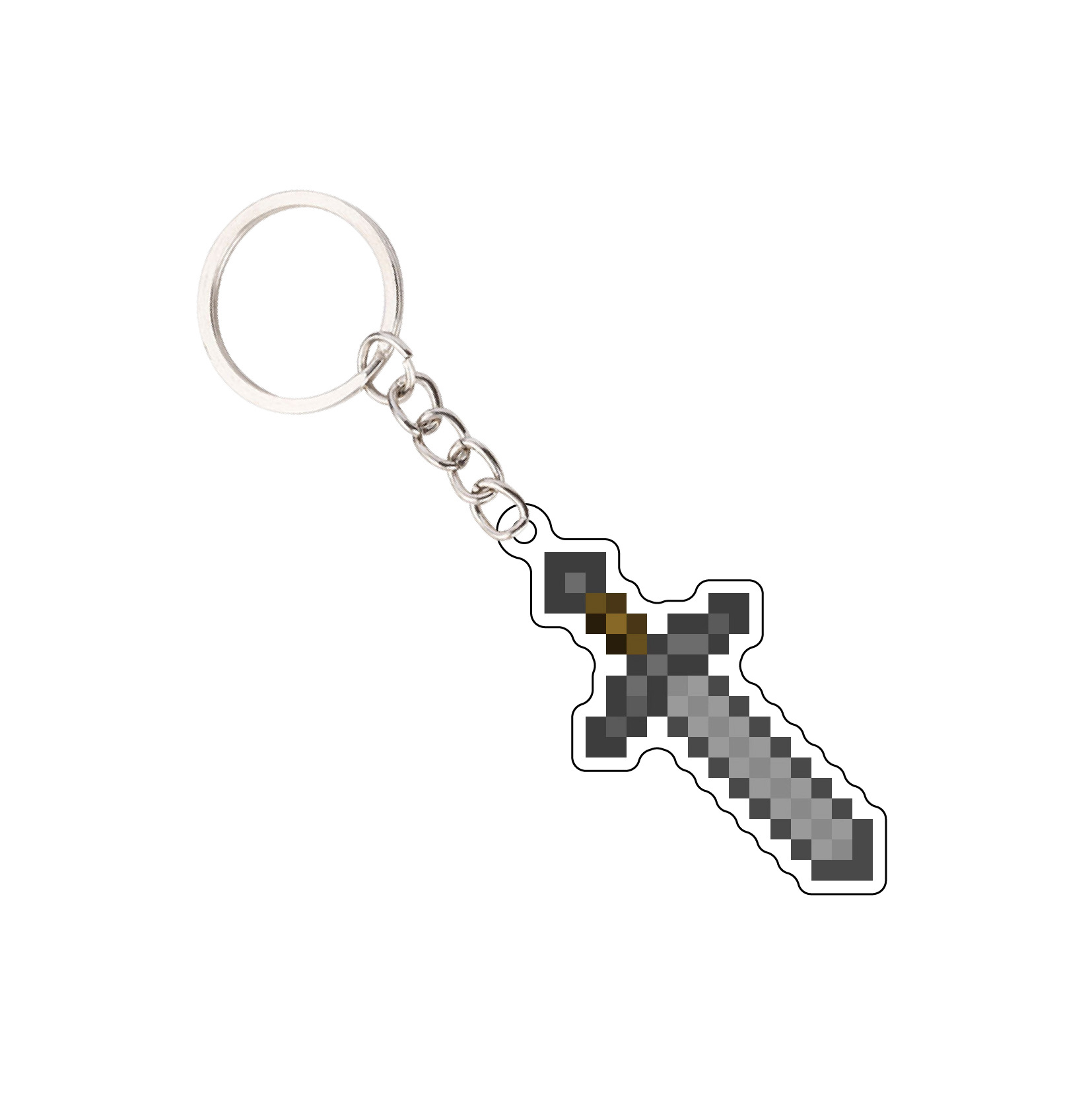 Mi mundo perimetral Minecraft llavero inmortal totem encantado oro manzana acrílico colgante regalo image 10