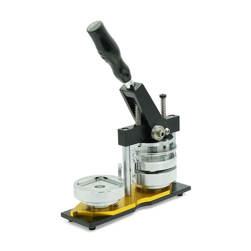 Máquina de insignia de metal de alta calidad Máquina de insignia cuadrada Equipo de barras 50mm cuadrado pentagrama