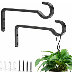 錬鉄製の壁フック、植物フック、鉢植えフック、ドアフック、キャビネットフック、中庭フック