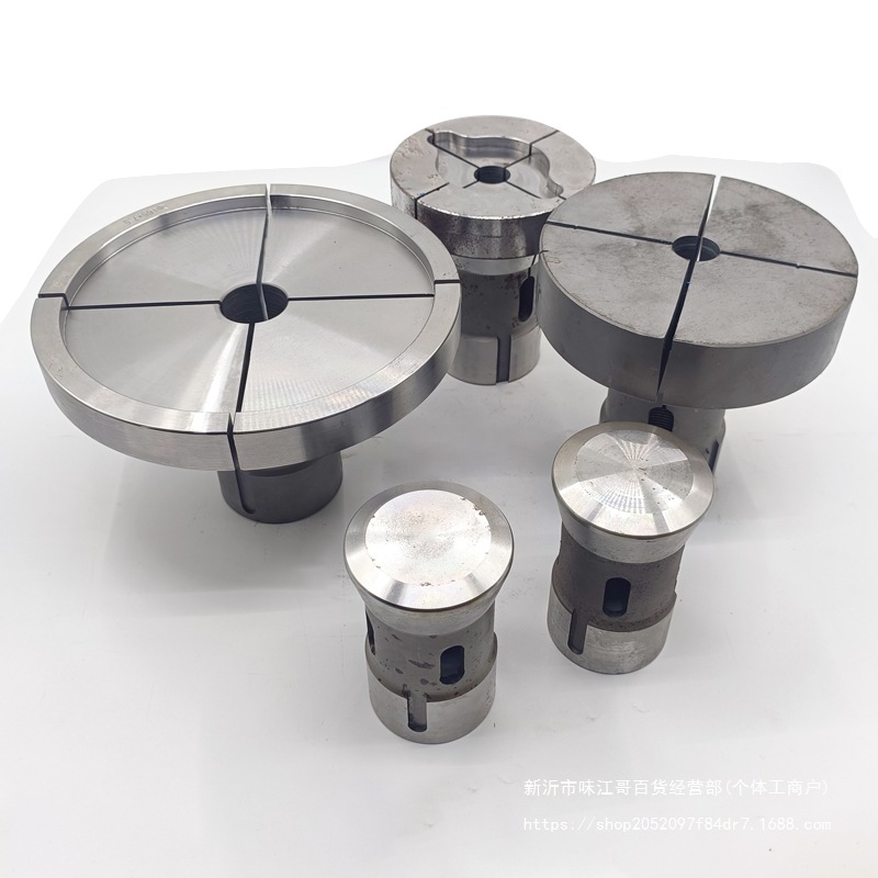 加大夹头46机D65定位弹簧钢数控车床后拉式弹簧筒夹现货非标定 做