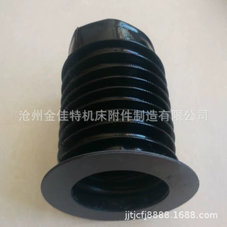 帆布缝制防护罩液压油缸防尘罩活塞杆气缸防护套拉链式伸缩保护套
