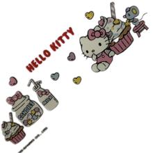 温馨Hello Kitty猫花膜烫金膜用于金边条密封条kt板相框厂家直销