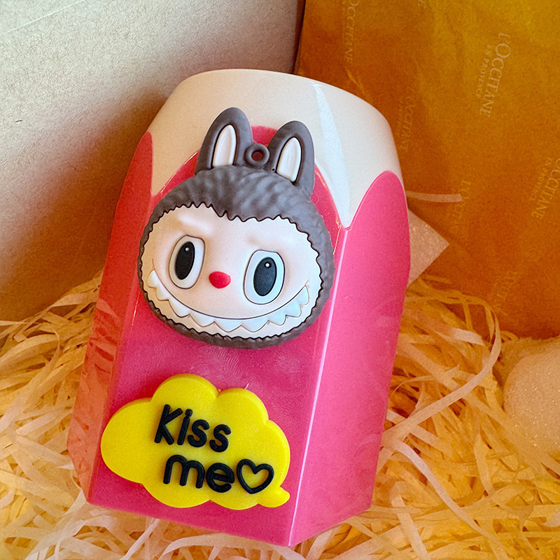 Caja de almacenamiento de bolígrafo simple cuadrada hexagonal escritorio de estudiantes estilo simple barril de lápiz atmosférico