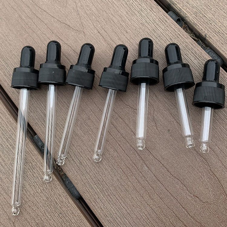 Spot supply of 18 teeth essence oil bottle dropper ring black rubber head dropper essence oil bottle fittings threaded ring dropper cap Spot supply of 18 teeth essence oil bottle dropper ring black rubber head dropper essence oil bottle fittings threaded ring dropper cap