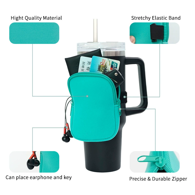 Small bag, handle, wallet with glass, key bag, 40 oz