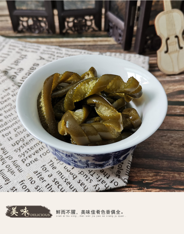 Dried Sea Moss Strips Hai Rong Si 500g Wild Seaweed for Cold Dishes and Vegetarian Cooking quality and texture