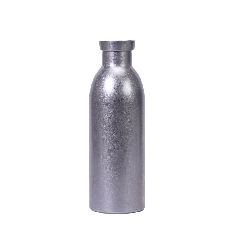 304 스테인리스 운동용 보온 텀블러 휴대용 대구경 레트로 물병 350ml 500ml