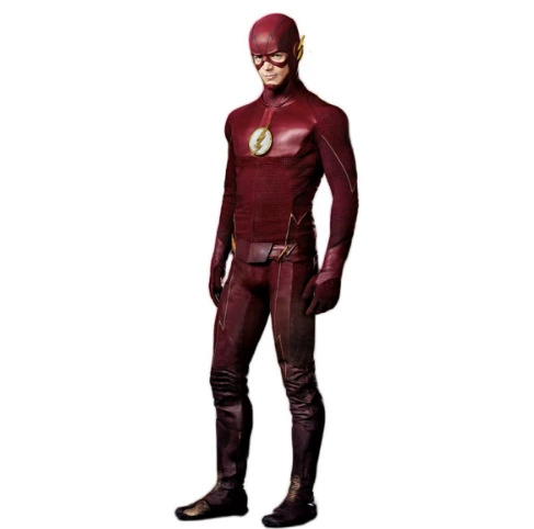 Красная одежда вспышки COS